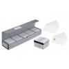 CARTES PLASTIQUES 0.76MM CARTES VIERGES BLANCHE GAMME CLASSIC 5 PAQUETS DE 100 CARTES